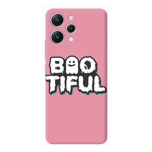Xiaomi Redmi 12 Baotiful Pink Colored Silicone TPU Θήκη