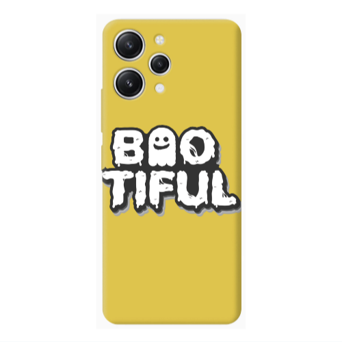 Xiaomi Redmi 12 Baotiful Yellow Colored Silicone TPU Θήκη