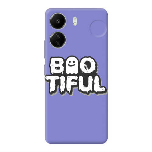 Xiaomi Redmi 13C Baotiful Purple Colored Silicone TPU Θήκη