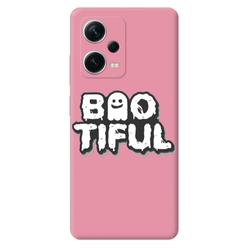 Xiaomi Poco X5 Baotiful Pink Colored Silicone TPU Θήκη
