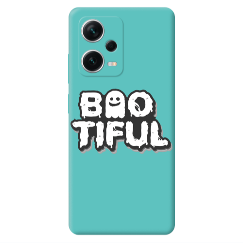 Xiaomi Poco X5 Baotiful Turquoise Colored Silicone TPU Θήκη
