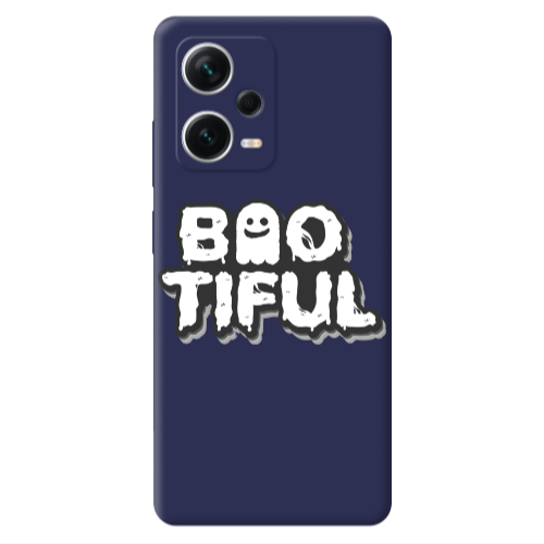 Xiaomi Poco X5 Baotiful Dark blue Colored Silicone TPU Θήκη