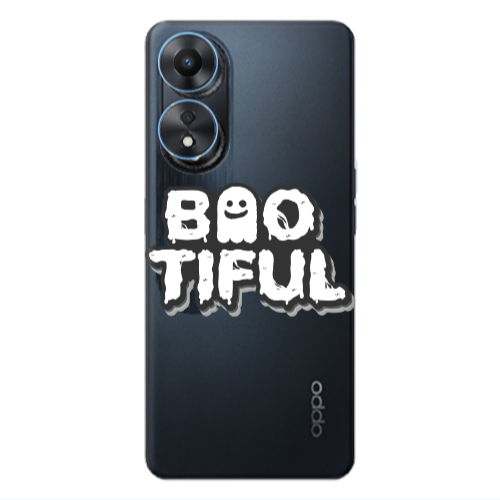 Oppo A 98 Baotiful Transparent Silicone TPU Θήκη