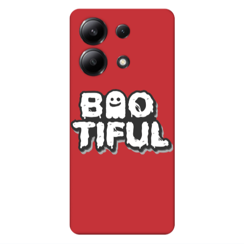 Xiaomi Redmi Note 13 4G Baotiful Red Colored Silicone TPU Θήκη