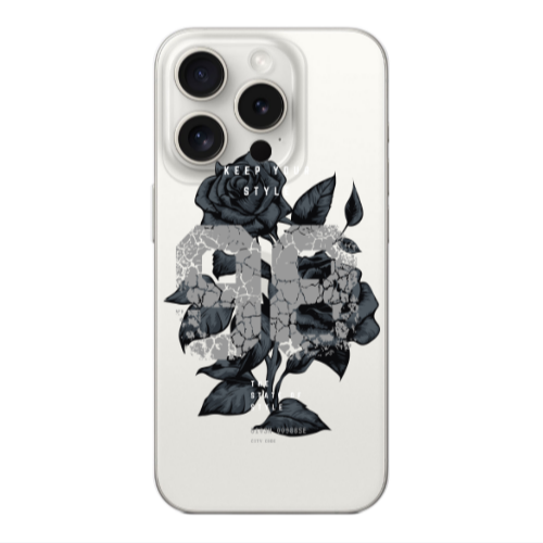 Apple Iphone 16 Pro Flower 98 Transparent Silicone TPU Θήκη