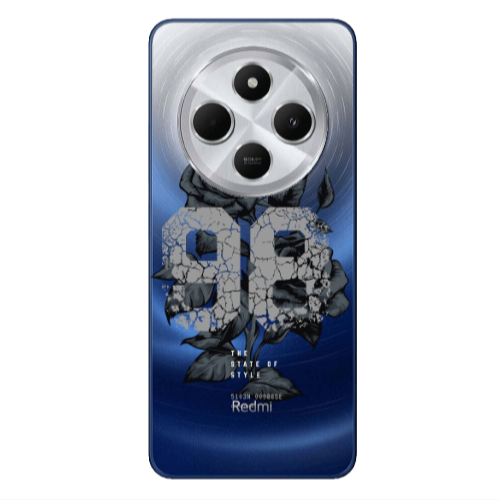 Xiaomi Redmi 14c Flower 98 Transparent Silicone TPU Θήκη