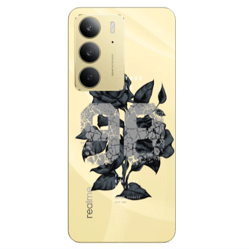 Realme C 75 Flower 98 Transparent Silicone TPU Θήκη