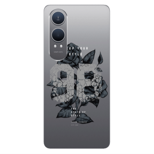 Oneplus Nord Ce 4 lite Flower 98 Transparent Silicone TPU Θήκη