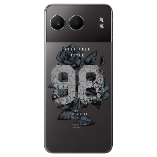 Oneplus Nord 4 Flower 98 Transparent Silicone TPU Θήκη