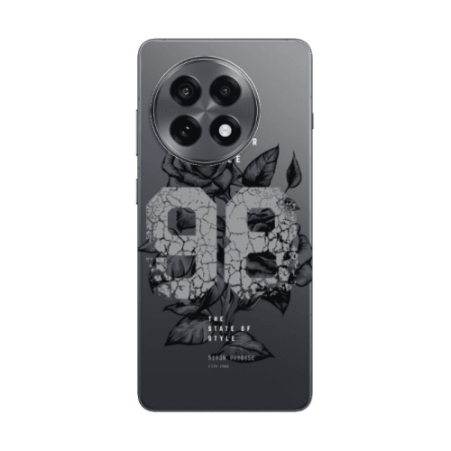 Oneplus 13 5G Flower 98 Transparent Silicone TPU Θήκη