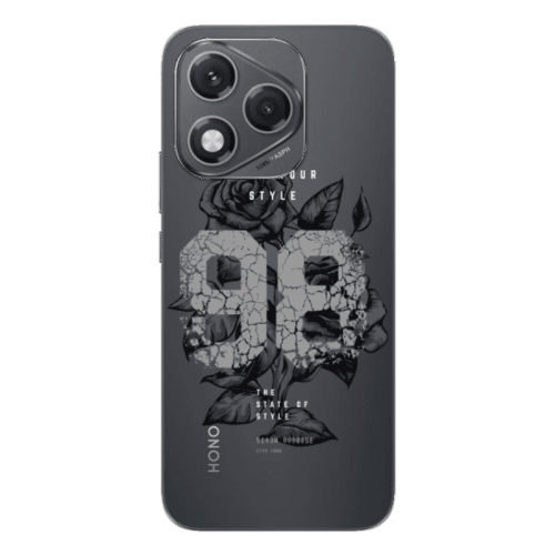 Honor 400 Lite Flower 98 Transparent Silicone TPU Θήκη