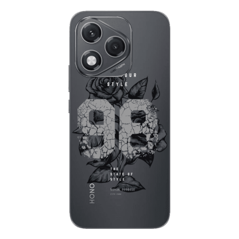 Honor 400 Lite Flower 98 Transparent Silicone TPU Θήκη