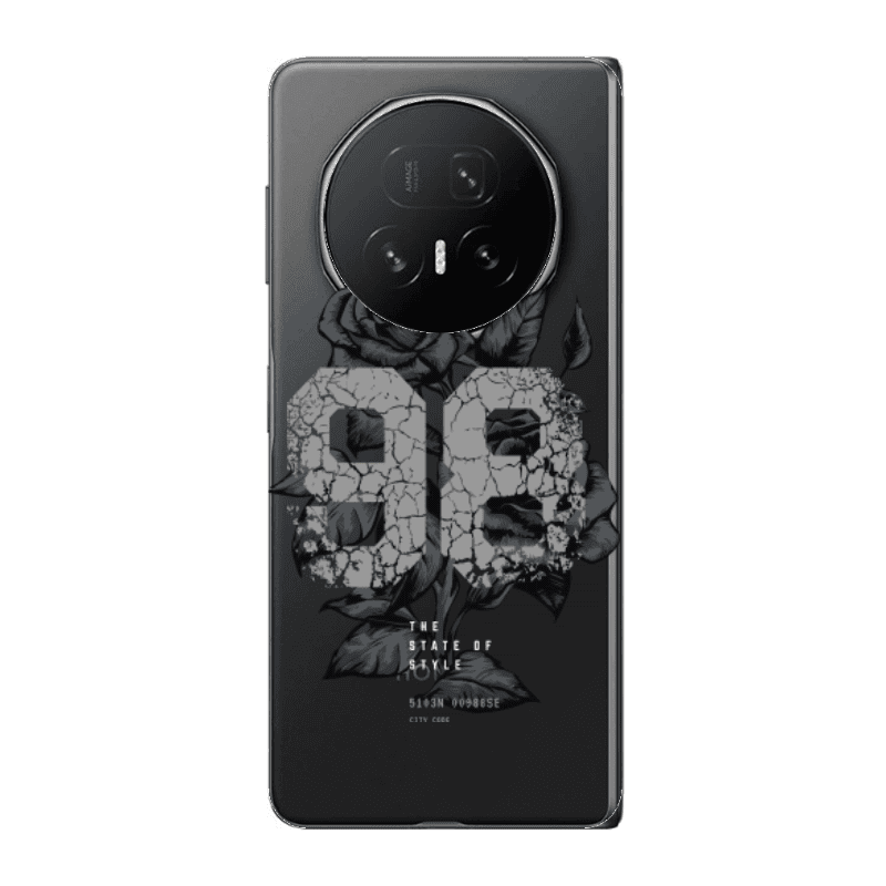 Honor Magic V5 Flower 98 Transparent Silicone TPU Θήκη