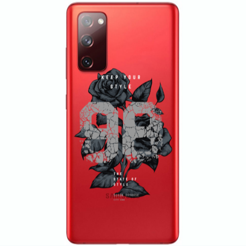 Samsung S20 FE Flower 98 Transparent Silicone TPU Θήκη