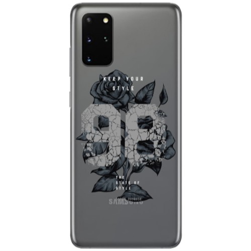 Samsung S20 Plus Flower 98 Transparent Silicone TPU Θήκη