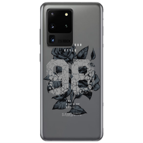 Samsung S20 Ultra Flower 98 Transparent Silicone TPU Θήκη