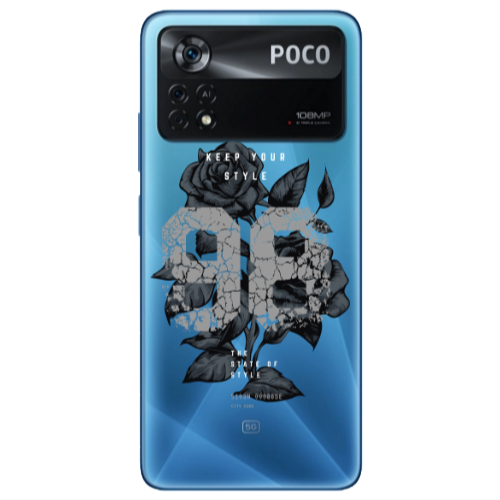 Xiaomi Poco X4 Pro Flower 98 Transparent Silicone TPU Θήκη