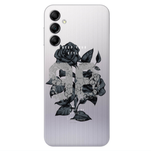 Samsung A24 Flower 98 Transparent Silicone TPU Θήκη