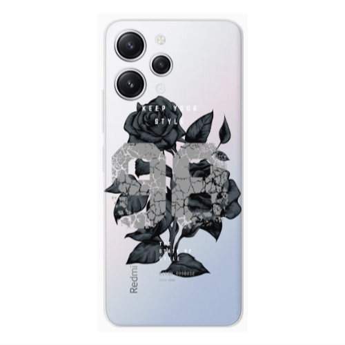 Xiaomi Redmi 12 Flower 98 Transparent Silicone TPU Θήκη