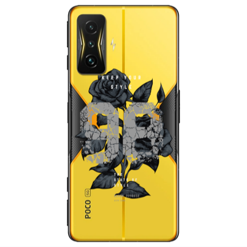 Xiaomi Poco F4 Gt Flower 98 Transparent Silicone TPU Θήκη