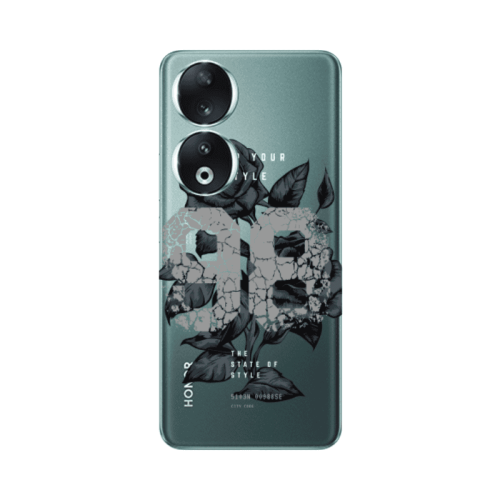Honor 90 5G Flower 98 Transparent Silicone TPU Θήκη