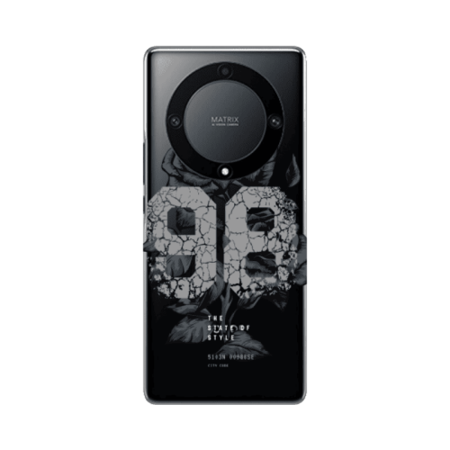 Honor Magic5 Lite 5G Flower 98 Transparent Silicone TPU Θήκη