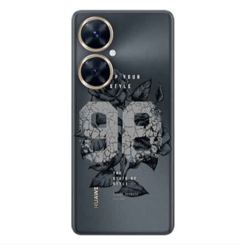 Huawei Nova 11i Flower 98 Transparent Silicone TPU Θήκη
