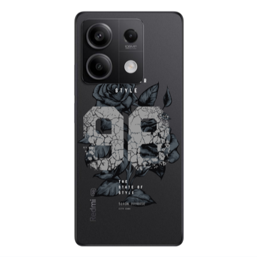 Xiaomi Redmi Note 13Pro 5G Flower 98 Transparent Silicone TPU Θήκη