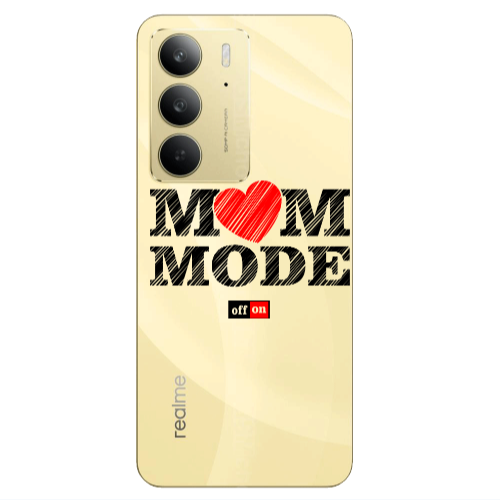 Realme C 75 Mom mode on Transparent Silicone TPU Θήκη