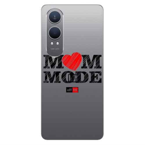 Oneplus Nord Ce 4 lite Mom mode on Transparent Silicone TPU Θήκη