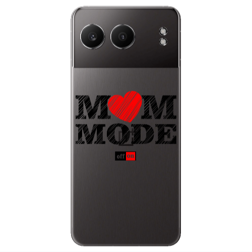 Oneplus Nord 4 Mom mode on Transparent Silicone TPU Θήκη