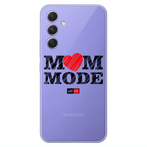 Samsung A36 Mom mode on Transparent Silicone TPU Θήκη