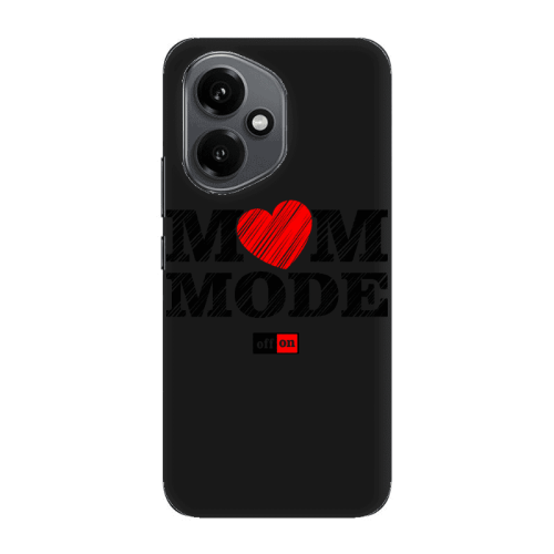 Honor Magic 400 Mom mode on Black Colored Silicone TPU Θήκη