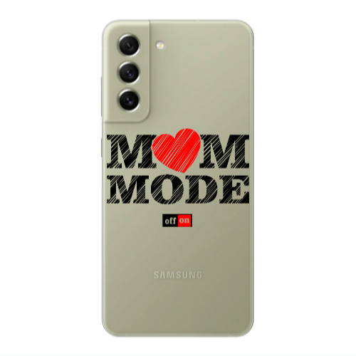 Samsung S22 Plus Mom mode on Transparent Silicone TPU Θήκη