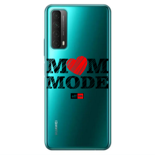 Huawei P Smart 2021 Mom mode on Transparent Silicone TPU Θήκη