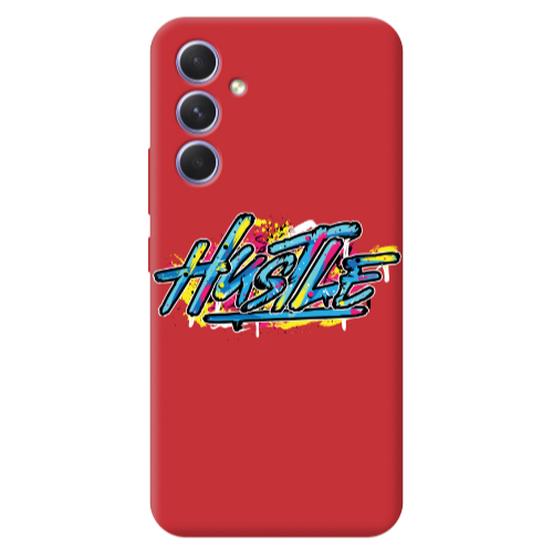 Samsung A36 No pain Red Colored Silicone TPU Θήκη