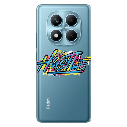 Xiaomi Redmi Note 14 Pro Hustle Transparent Silicone TPU Θήκη