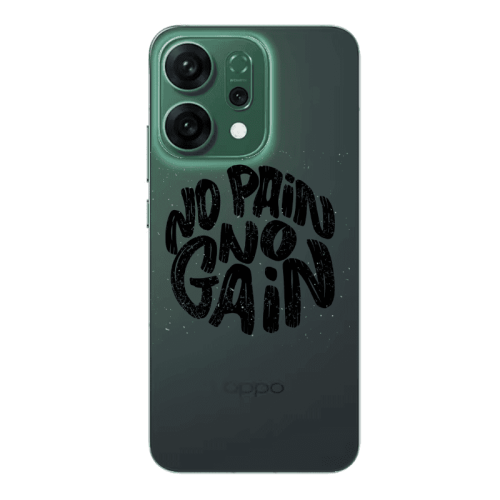 Oppo RENO 14 Hustle Transparent Silicone TPU Θήκη