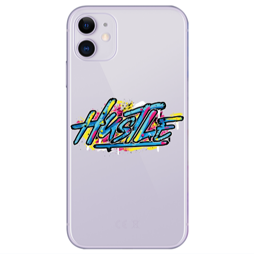 Apple iPhone 11  Hustle Transparent Silicone TPU Θήκη