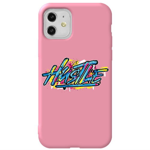 Apple iPhone 11  Hustle Pink Colored Silicone TPU Θήκη
