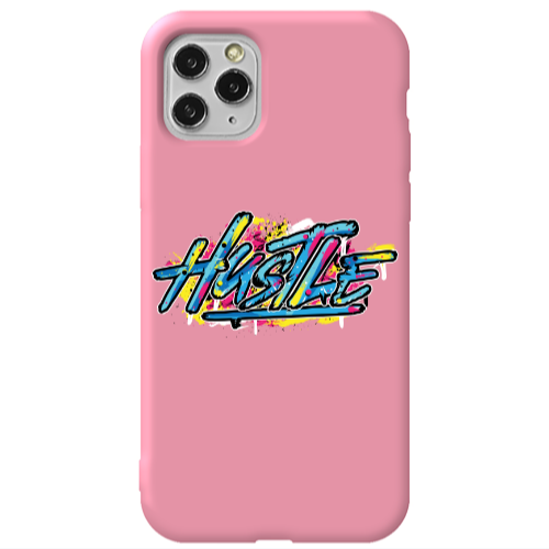 Apple iPhone 11 Pro Hustle Pink Colored Silicone TPU Θήκη