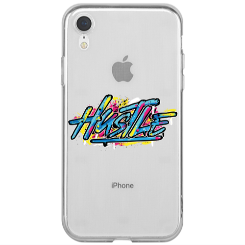 Apple iPhone Xr Hustle Transparent Silicone TPU Θήκη
