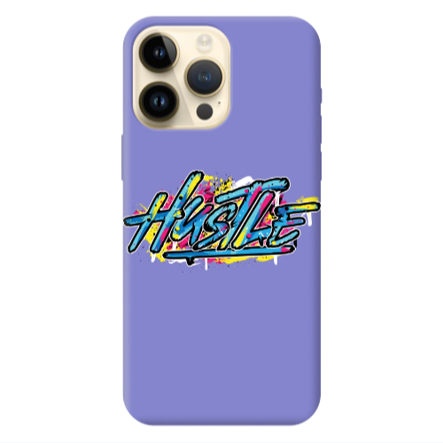 Apple iPhone 13 Pro Max Hustle Purple Colored Silicone TPU Θήκη