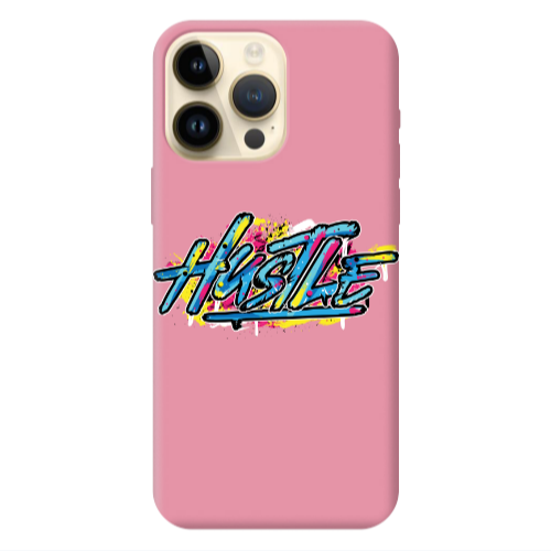 Apple iPhone 13 Pro Max Hustle Pink Colored Silicone TPU Θήκη