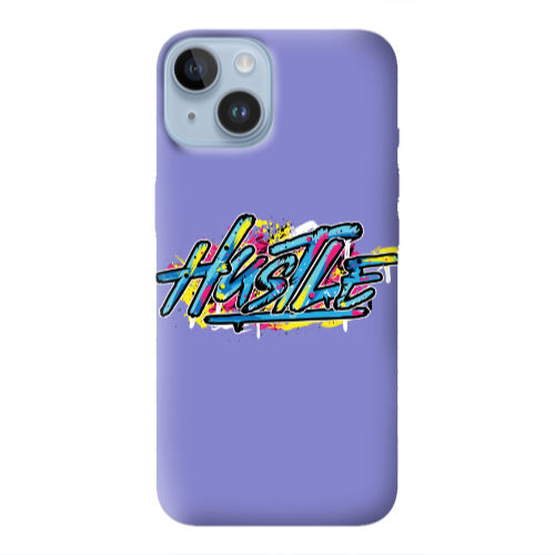 Apple iPhone 14 Plus Hustle Purple Colored Silicone TPU Θήκη