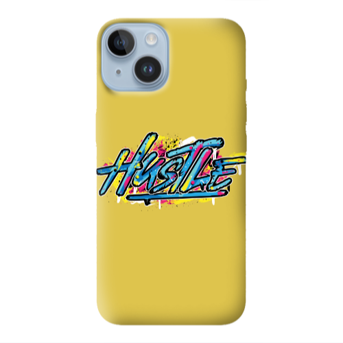 Apple iPhone 14 Plus Hustle Yellow Colored Silicone TPU Θήκη