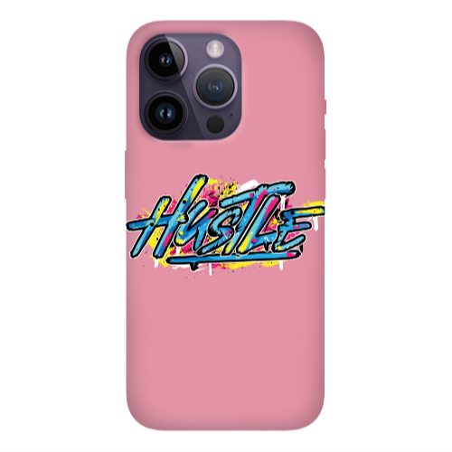 Apple iPhone 14 Pro Max Hustle Pink Colored Silicone TPU Θήκη