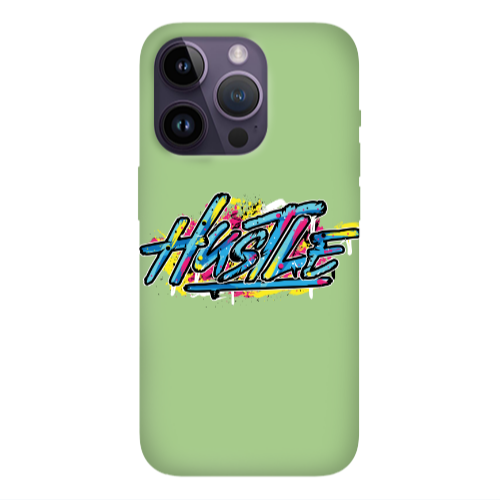 Apple iPhone 14 Pro Max Hustle Light Green Colored Silicone TPU Θήκη