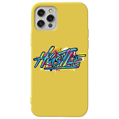 Apple iPhone 13 Pro Hustle Yellow Colored Silicone TPU Θήκη