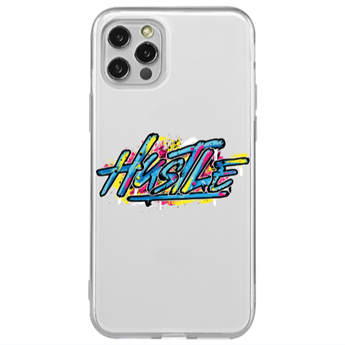 Apple iPhone 12 Pro Hustle Transparent Silicone TPU Θήκη